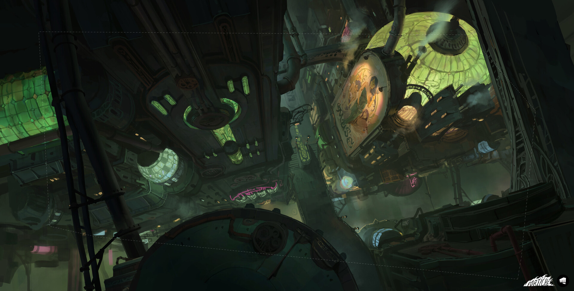 image of zaun from arcane